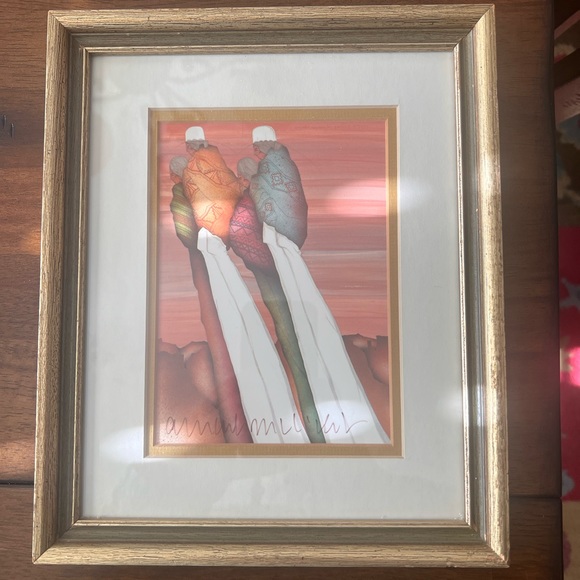 Amado Pena, Jr print. SIGNED, good condition.  Make reasonable offer. - Picture 2 of 4